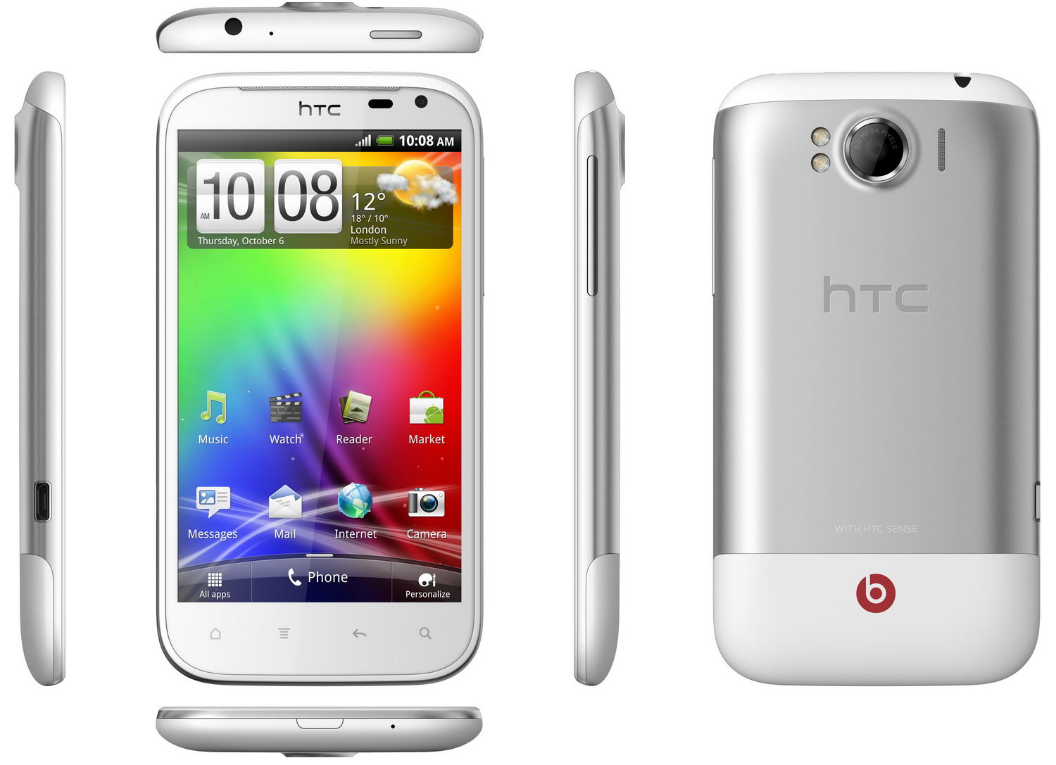 HTC Sensation XL – смартфон-переросток с Beats Audio