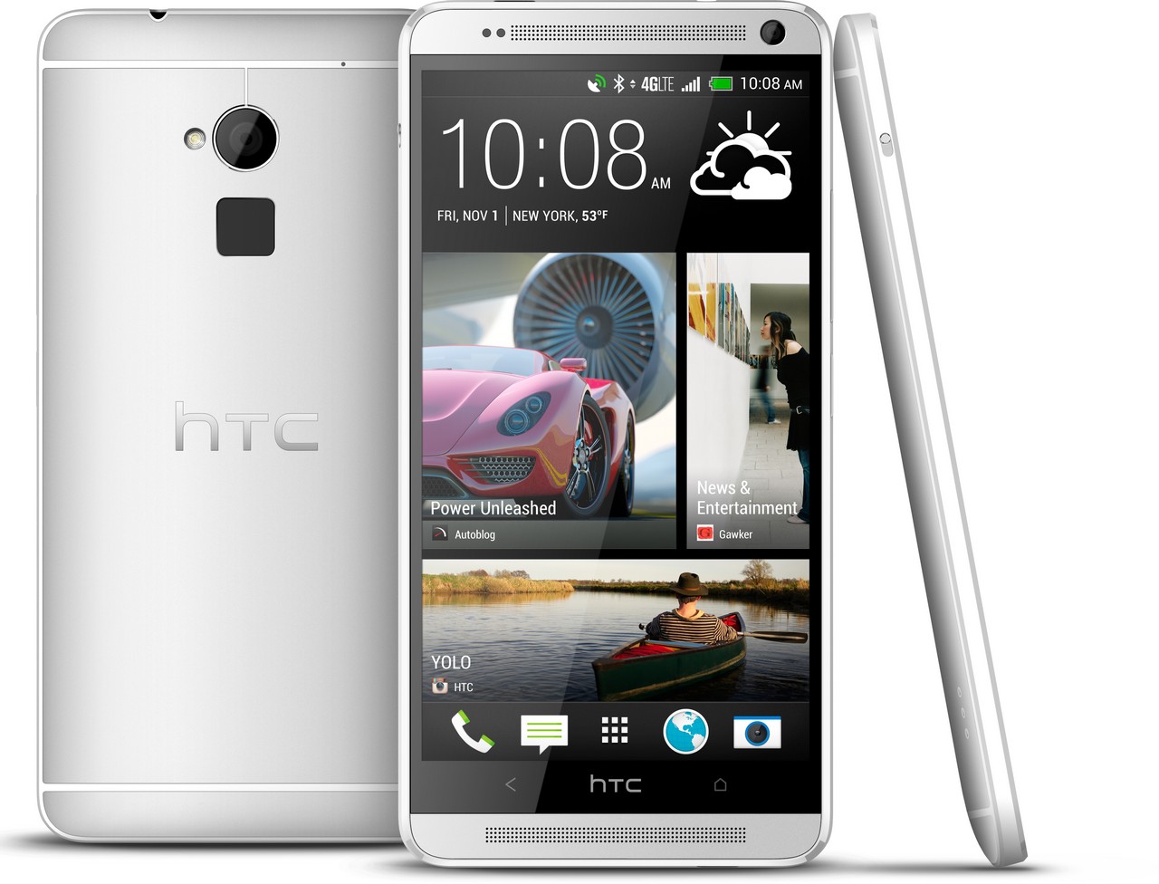 Тяжелый гигант HTC One Max официально представлен