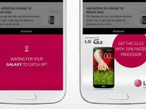 LG  G2  iPhone, Samsung Galaxy S4  HTC One