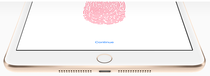 Apple iPad mini 3 -   Touch ID