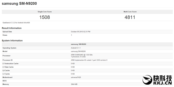 Snapdragon 820  Apple A9  Exynos 7420  Geekbench