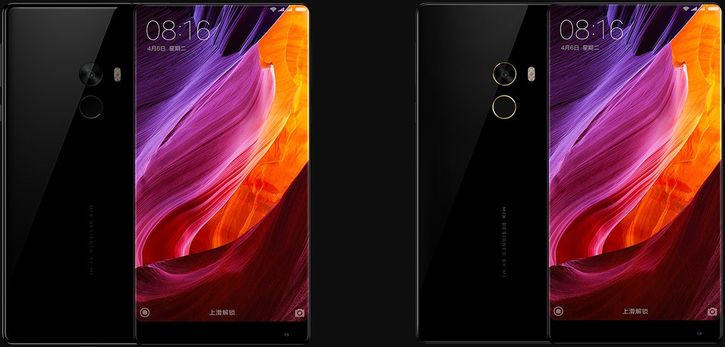  Xiaomi Mi Mix:    