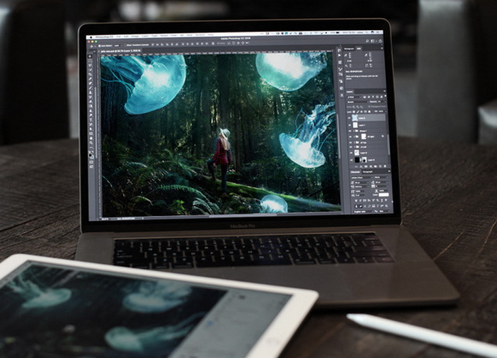 : Photoshop CC     iPad