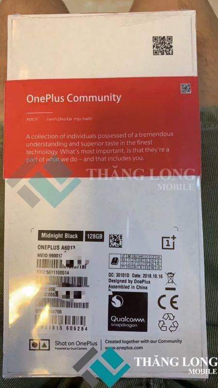  OnePlus 6T    