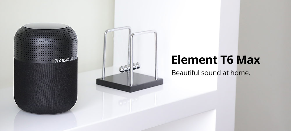 Tronsmart T6 Max: стильная Bluetooth-колонка с NFC и огромной батареей