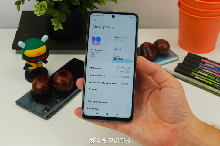   Mi 10T Lite:  Snapdragon 750G   765G  AnTuTu