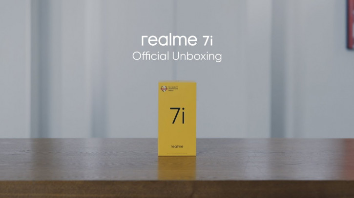 Realme распаковала новенький Realme 7i на видео
