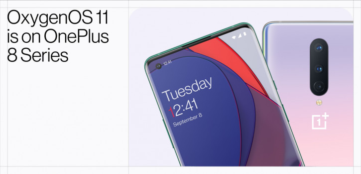 OnePlus  : OnePlus 8  8 Pro   Android 11