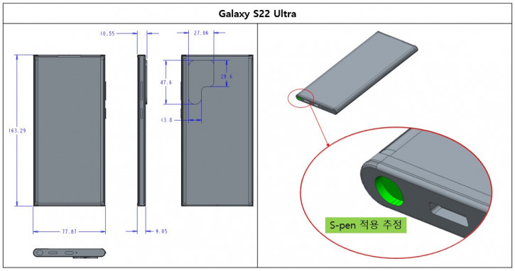 Samsung Galaxy S22, S22 Pro  S22 Ultra:     