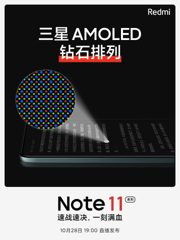 Xiaomi  AMOLED-  Redmi Note 11,   