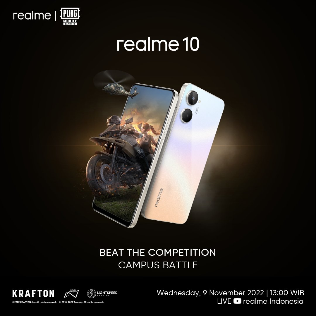 Realme 10 получил дату анонса и подтверждение ряда особенностей