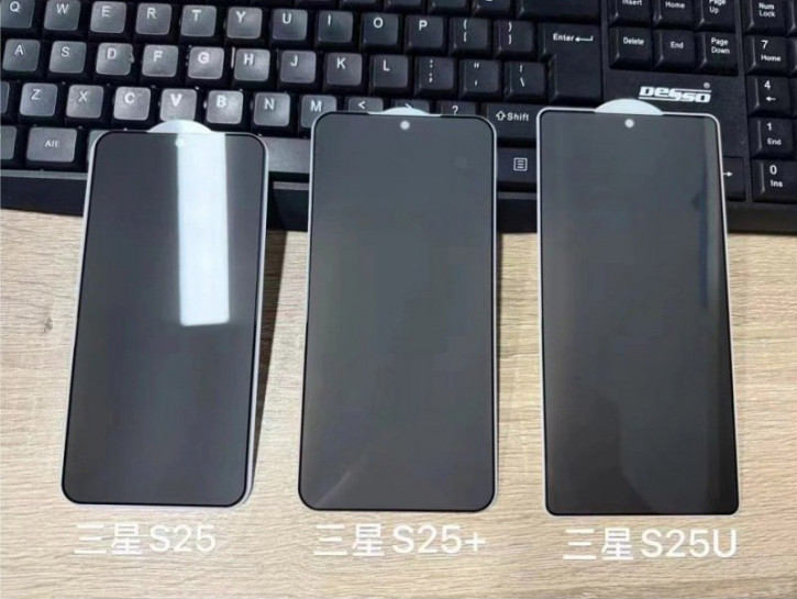   Galaxy S25, S25+  S25 Ultra   