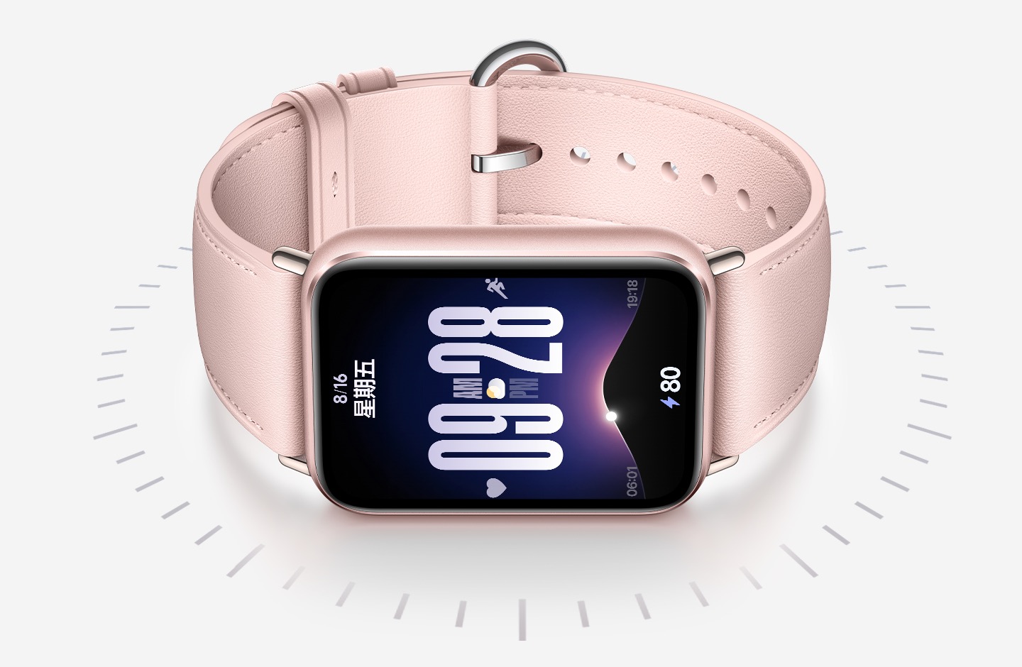 Xiaomi smart band 9 pro rose gold