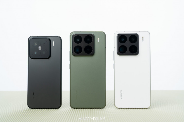 Xiaomi 15 и 15 Pro во всей красе на подборке студийных фото