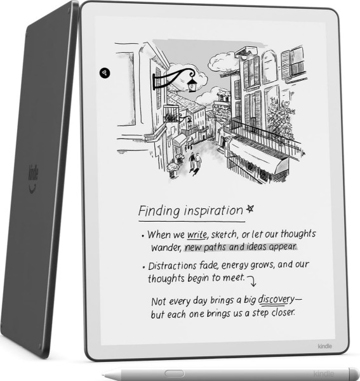 Анонс Amazon Kindle Scribe 2025 года: большие читалки со стилусом