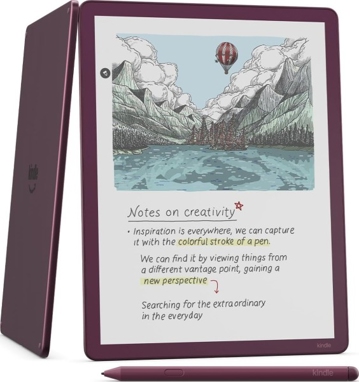 Анонс Amazon Kindle Scribe 2025 года: большие читалки со стилусом