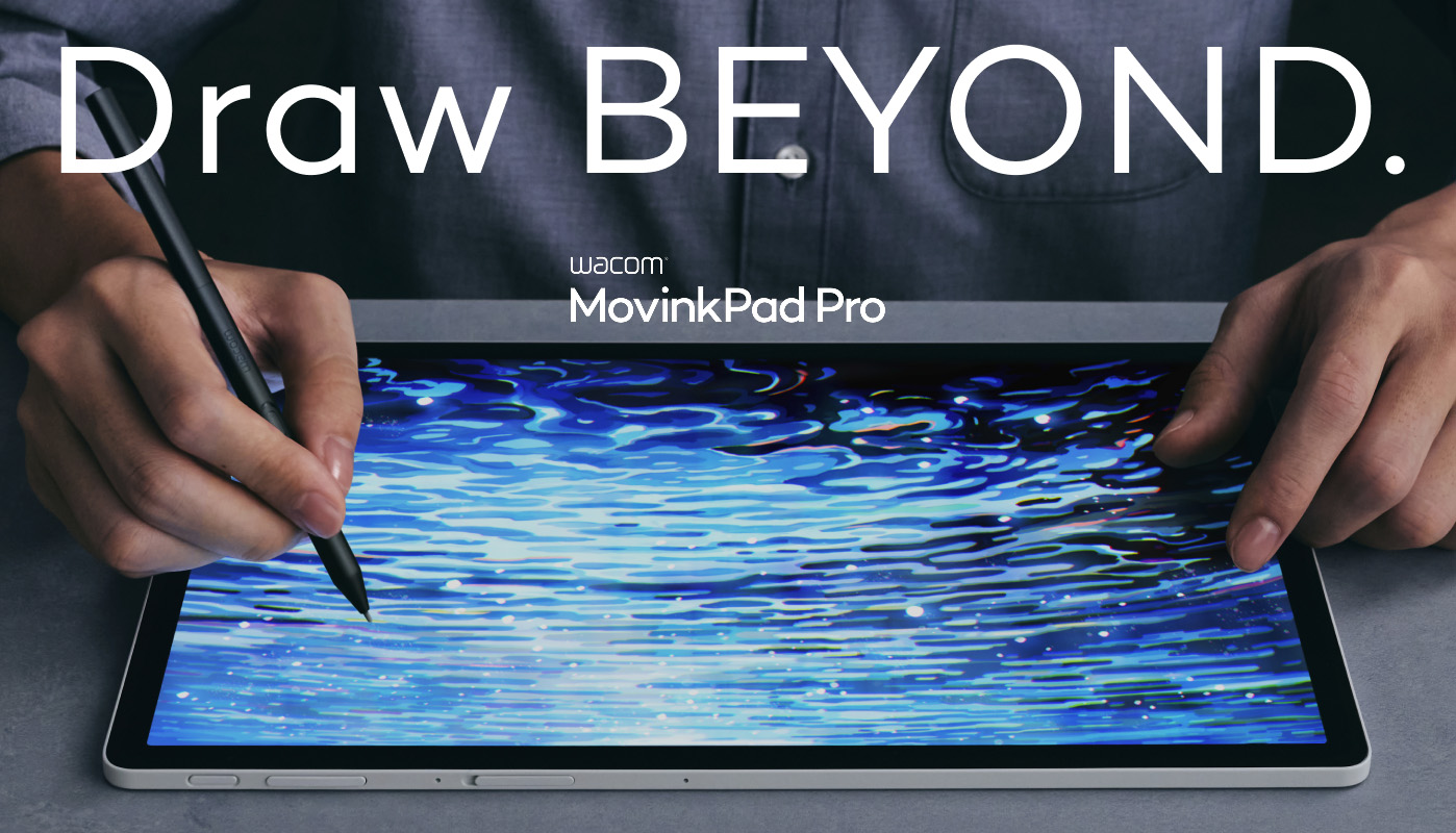 Анонс Wacom MovinkPad Pro 14: огромный и мощный планшет для рисования