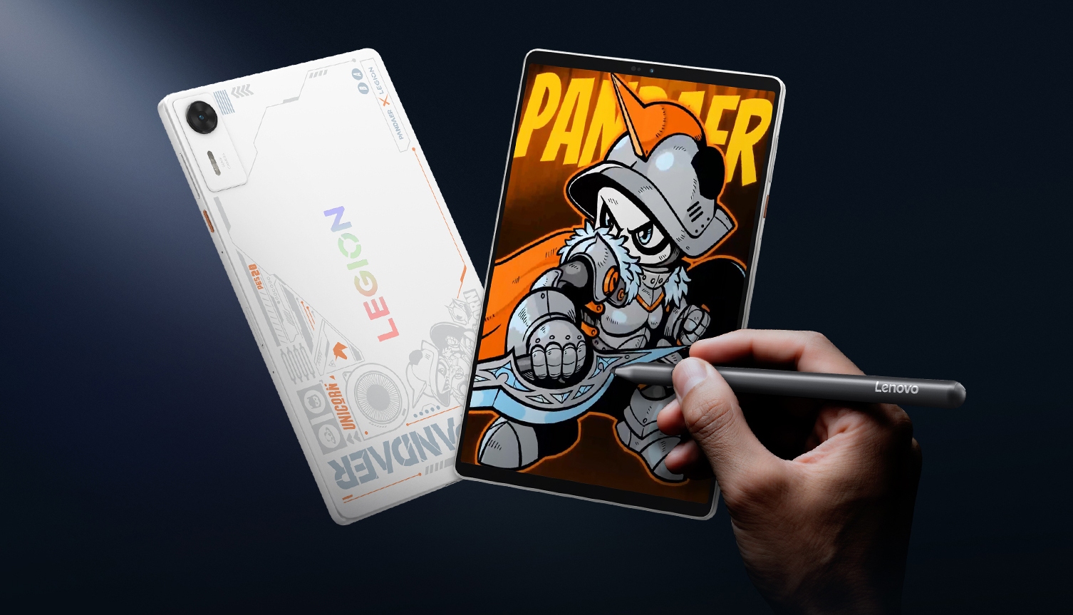 Анонс Lenovo x Pandaer Legion Y700: планшет-единорог!