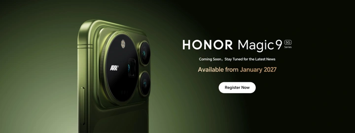 Глобальный запуск Honor Magic 9 состоится неожиданно поздно