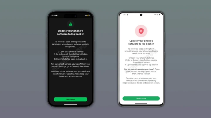 WhatsApp* перестанет пускать в аккаунт владельцев смартфонов со старой системой