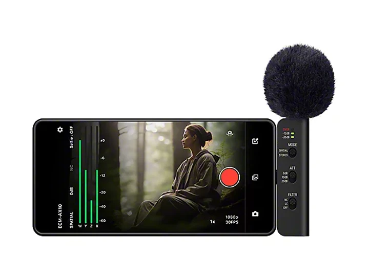 Анонс Sony ECM-AX10: микрофон амбисоник для смартфона