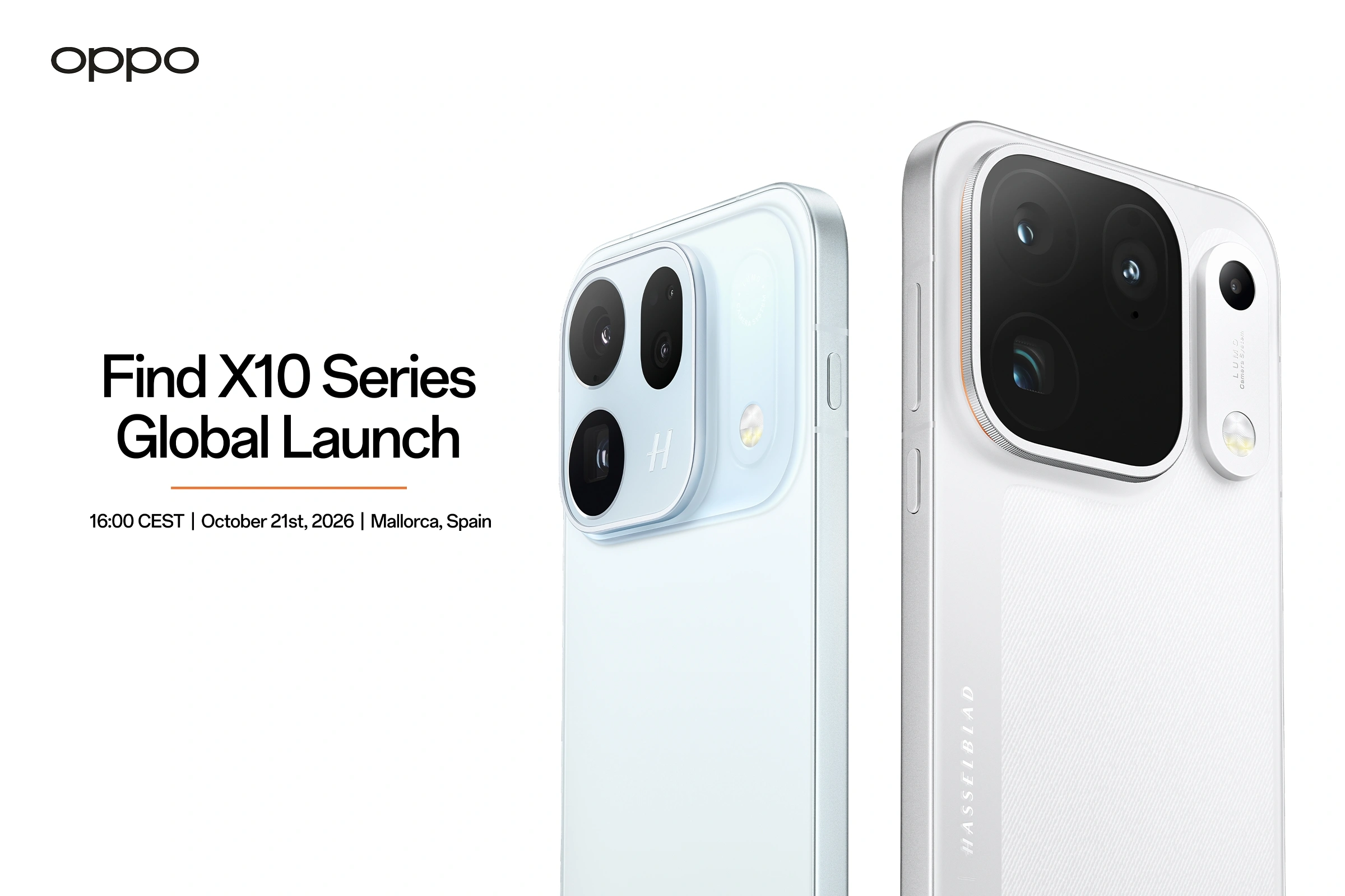 OPPO назвала дату глобальной премьеры Find X10 и Find X10 Pro Max