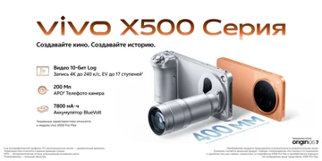 Серия Vivo X500 представлена в России: состав и цены
