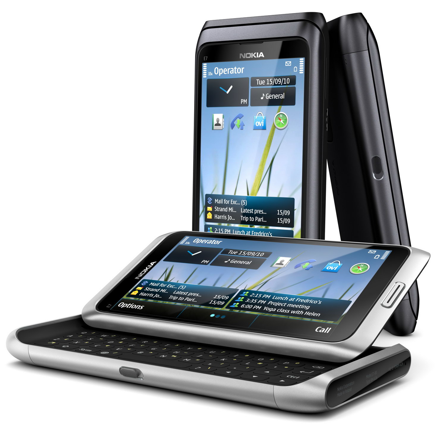 Nokia E7-00, C7-00, C6-01 представлены на Nokia World 2010