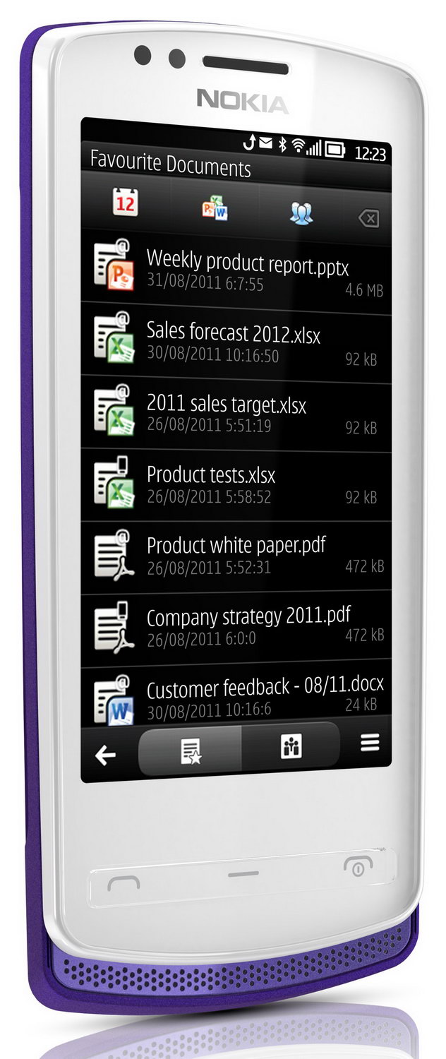 Word, Excel и PowerPoint придут на смартфоны с Symbian Belle