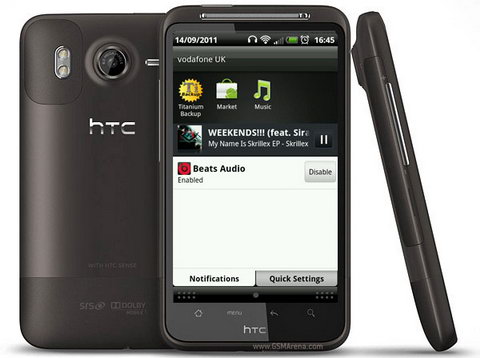 HTC Desire HD beats