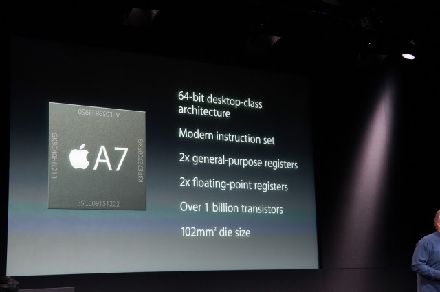 64-битный процессор A7 в iPhone 5S - бесполезный маркетинг