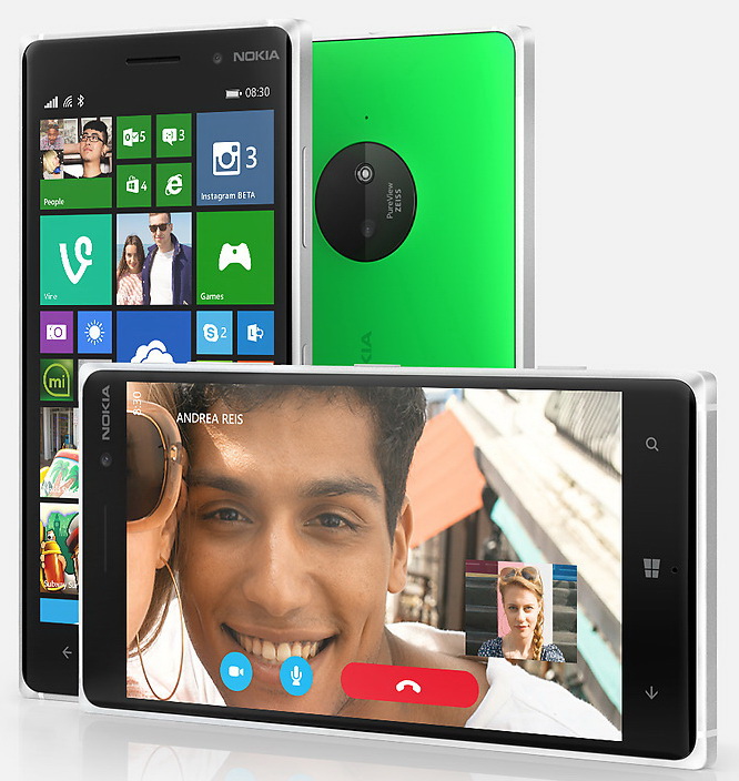 Nokia Lumia 830      PureView