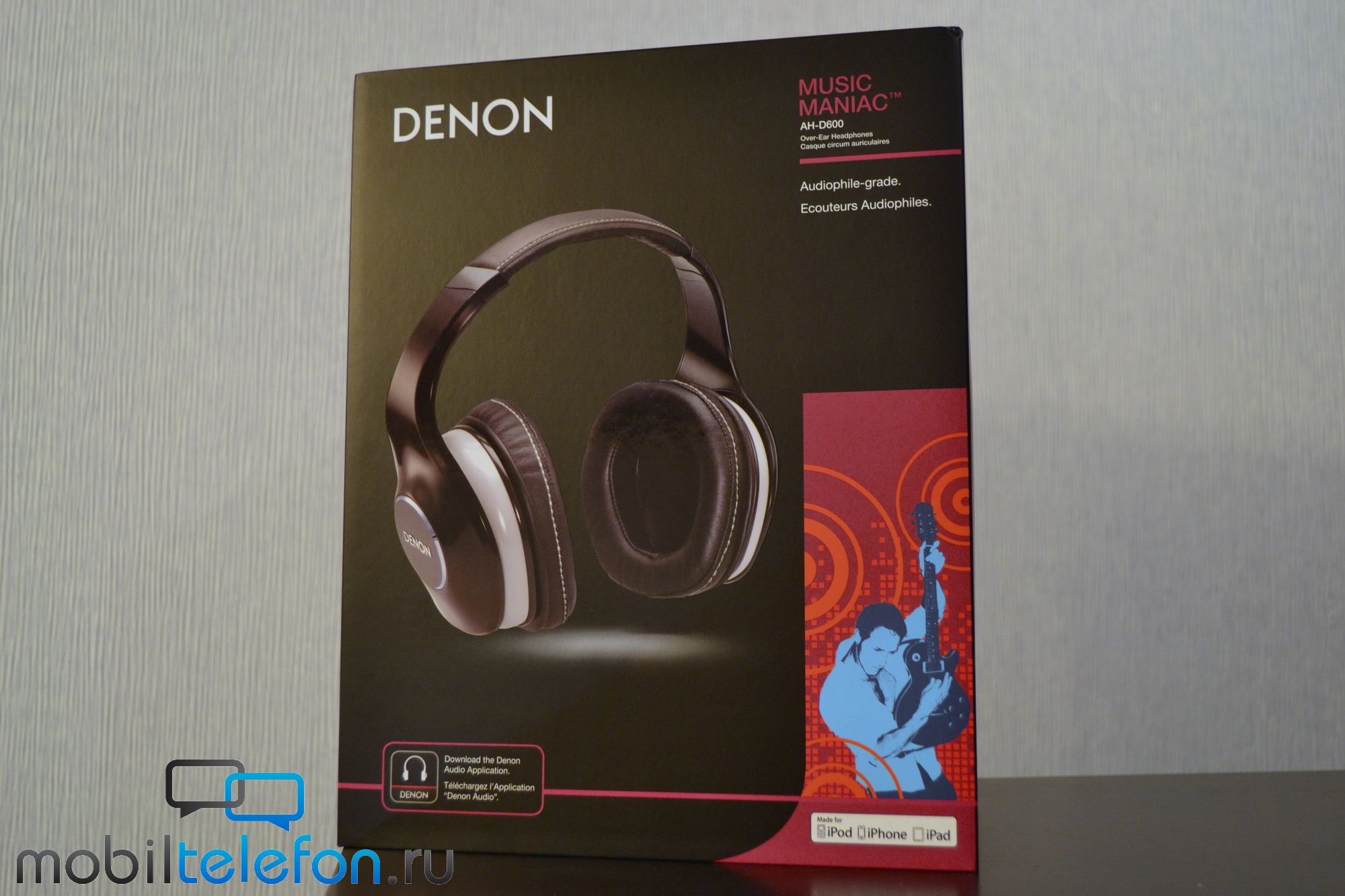 Распаковка Denon AH-D600: Hi-End-наушники от японцев