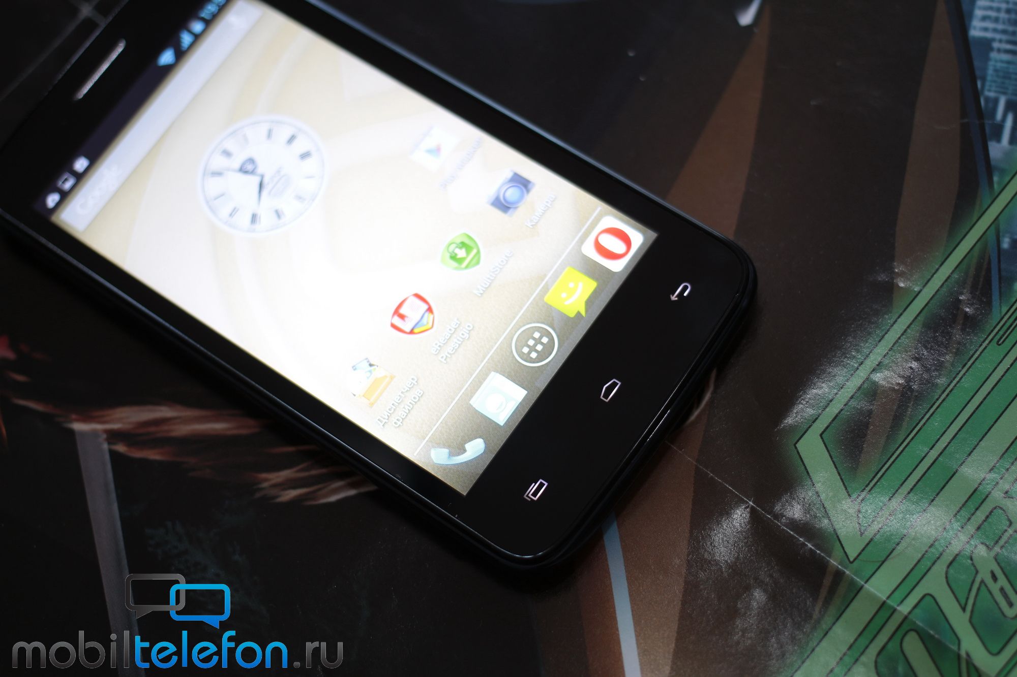 Обзор Prestigio MultiPhone 3501 DUO с емкой батареей