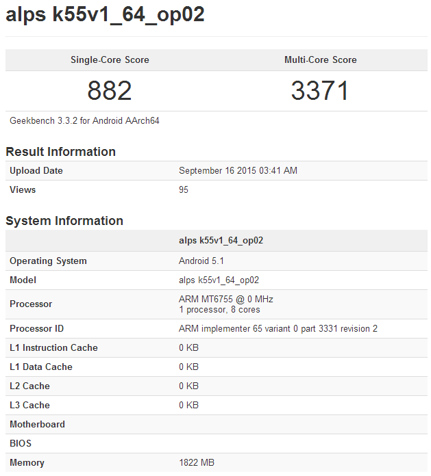 MediaTek Helio P10  Snapdragon 615  Geekbench