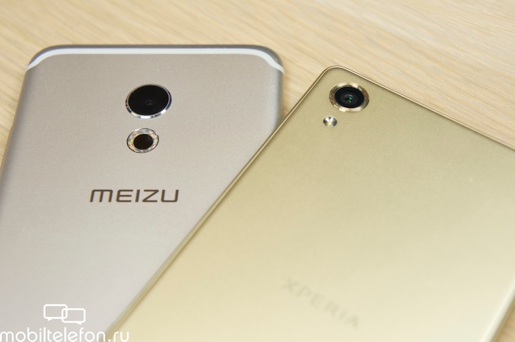 Сравнение Sony Xperia X и Meizu Pro 6