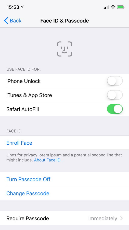 Процесс настройки Face ID в iPhone 8 на видео (+ основные параметры)