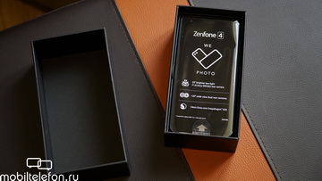 Распаковка ASUS Zenfone 4