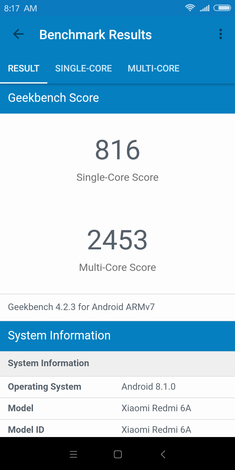  Xiaomi Redmi 6A