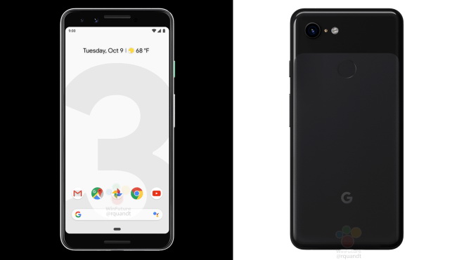   Google Pixel 3  Pixel 3 XL 