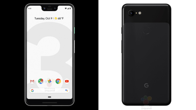   Google Pixel 3  Pixel 3 XL 