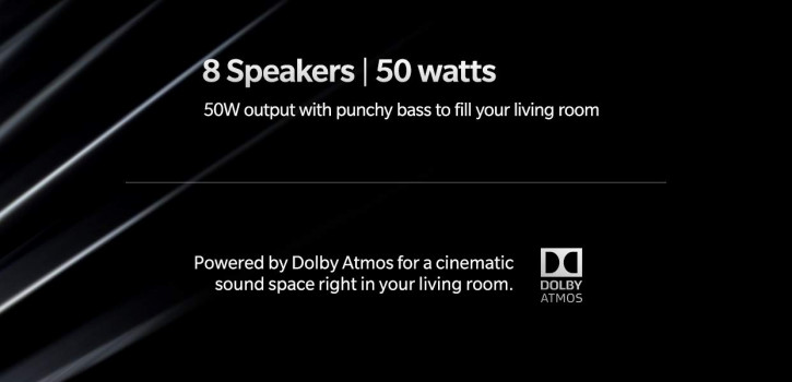OnePlus TV  8   Dolby Atmos