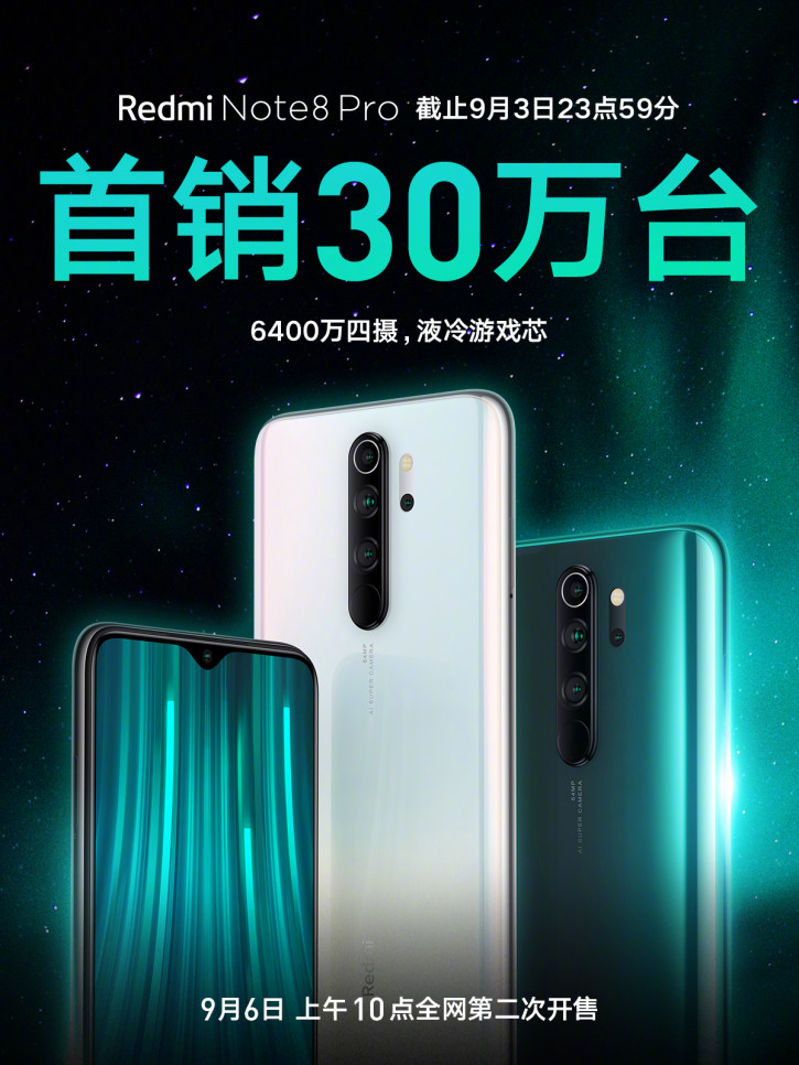 Xiaomi  300 000 Redmi Note 8 Pro   