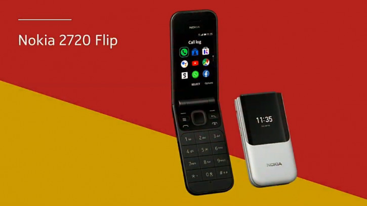  Nokia 2720 Flip:   