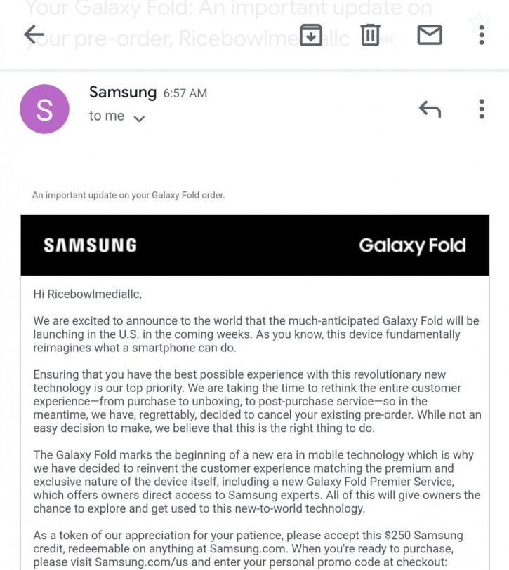 Samsung     Galaxy Fold 