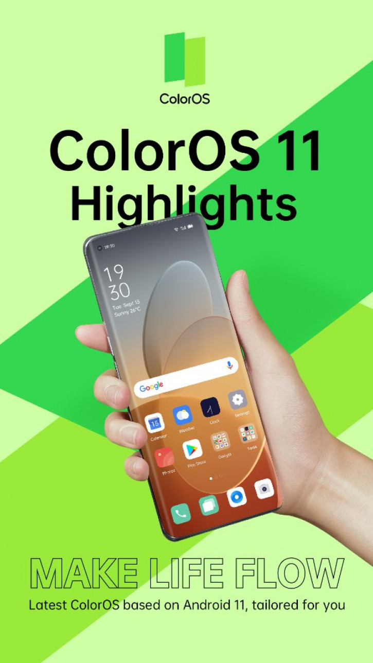  ColorOS 11 - Android 11   
