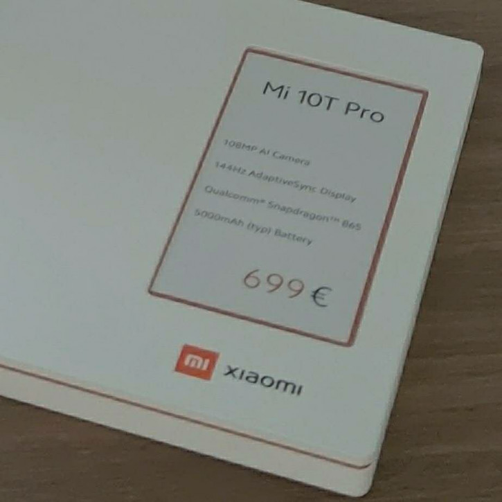   Xiaomi Mi 10T Pro      