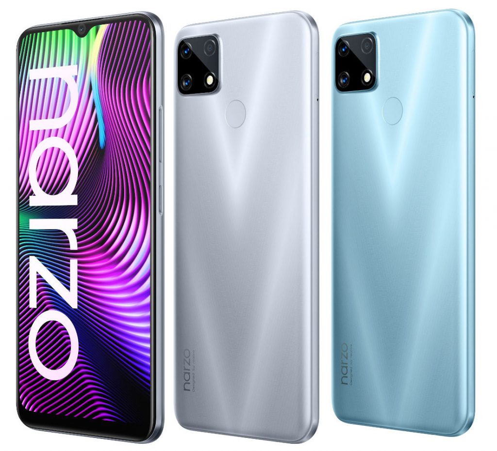 Анонс серии Realme Narzo 20 – доступность, автономность, стиль