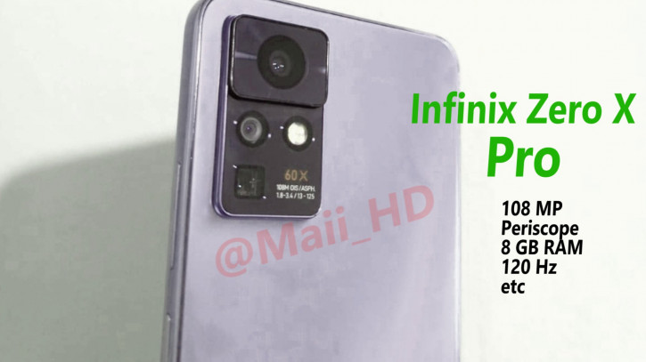 Infinix Zero X Pro  108-   OIS, 120-   Helio