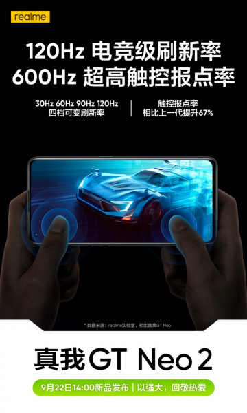  !     Realme GT Neo 2